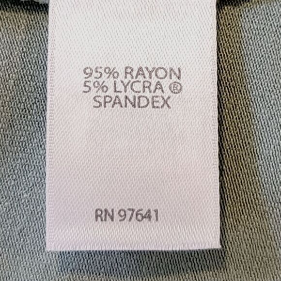 J. Jill Wearever Collection Sage Green Sleeveless Tank Top Size 3X - Picture 5 of 6